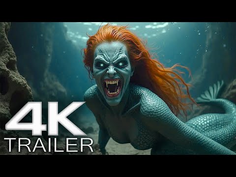THE LITTLE MERMAID Trailer 2024 Horror Movie 4K UHD HDR
