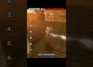  Ranking All Attack On Titan Openings Attackontitan Anime