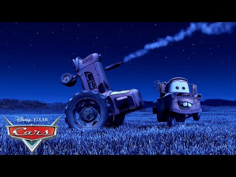 Tractor Tipping With Mater And Lightning McQueen Pixar Cars Disneyjr