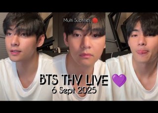 CC BTS THV LIVE HAPPY YEONTAN DAY 250907 Official TO SKY