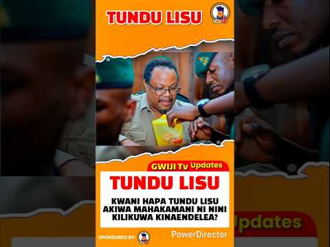 TUNDU LISU MAHAKAMANI Trending Viral Shorts Tundulisu Ccm Comedy Shortsfeed Fyp Love Duet