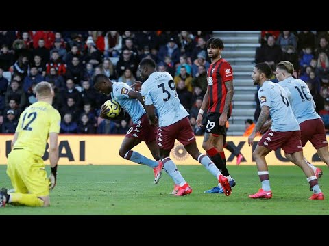 Goli La Samatta Aston Villa V Bournemouth Premium League Samagoal Astonvilla Premiumleague
