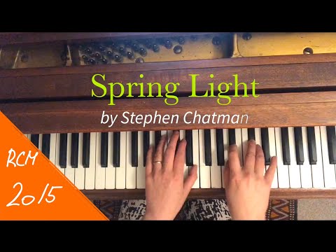 Spring Light By Stephen Chatman RCM 1 Piano Repertoire