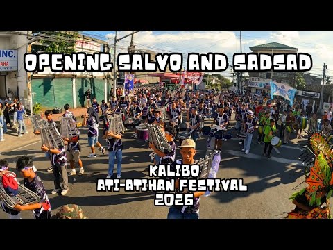 Ati Atihan Festival 2026 Opening Salvo Kalibo Aklan Atiatihanfestival2026 Openingsalvo