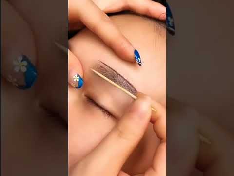 تحديد الحواجب باسهل طريقة الحواجب مكياج عيون تحديد الحواجب باسهل طريقة الحواجب مكياج عيون