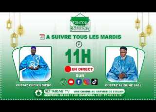 DIRECT Tontou Bataxal Ak Oustaz Alioune Sall Ak Serigne Cheikh Dieng Du Mardi 12 Mai 2026