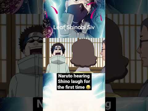 Naruto Hearing Shino Laugh For The First Time Shorts Naruto