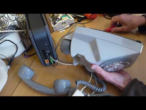 Branchement Test Téléphone Ancien S63 SOCOTEL Sur Box Internet Convertisseur Fréquence Vocale