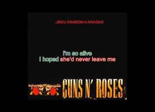 Guns N Roses This I Love Karaoke