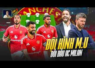  MAN UTD STARTING XI VS AC MILAN