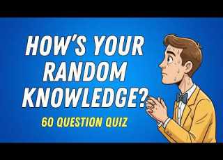 DON T GO ON A GAME SHOW IF YOU CAN T ANSWER THESE