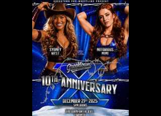 FULL MATCH Notorious Mimi Vs Sydney West Greektown 10th Anniversary 21 12 2025