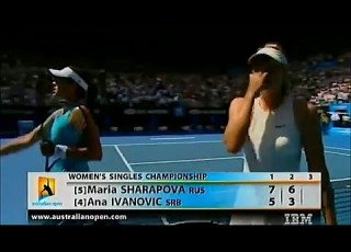 Maria Sharapova Vs Ana Ivanovic 2008 Australian Open Final Highlights