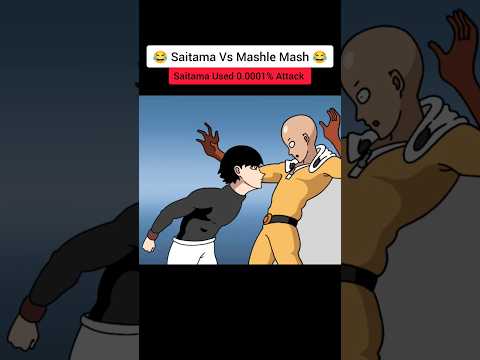 Saitama Vs Mashle Mash Shorts Anime Badass Moments