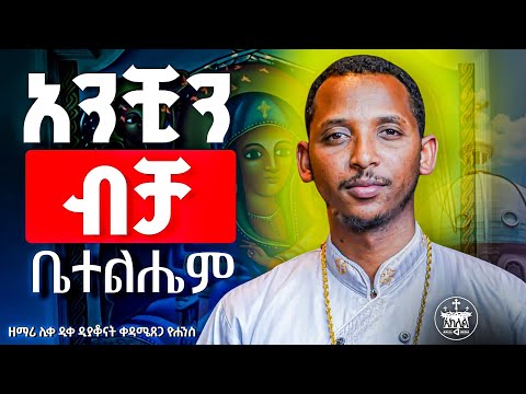 ወደ አንቺ የመጣው አንቺ ብቻ ቤተልሔም ልብን የሚያሳርፍ ድንቅ ዝማሬ ሊቀ ዲያቆናት ቀዳሚጸጋ ዮሐንስ