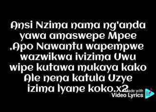 WUZYE IZINA LYANE Namwanga