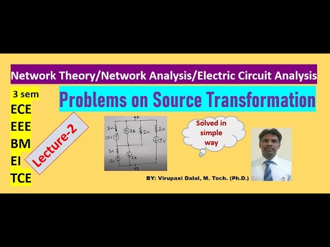 Network Theory Source Transformation Examples