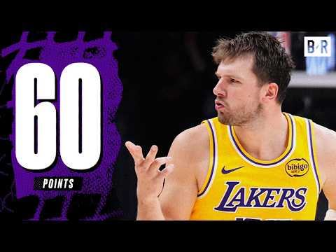 Luka Doncic New Lakers Career High 60 PTS Vs Heat