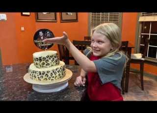  Cooking With Lanie Morgan Wallen Cheetah Print Cake