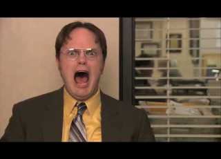  Angry Shout Dwight