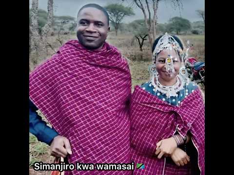 Mbarikiwa Mwakipesile Na Salome Wakiwa Kwa Wamasai