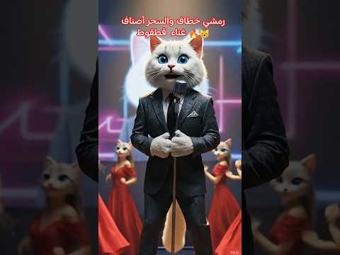 القط مياو يغنى رمشي خطاف