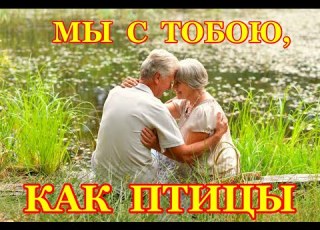 Ты как прежде красивый но уже с сединой МЫ С ТОБОЮ КАК ПТИЦЫ Людмила Якушева