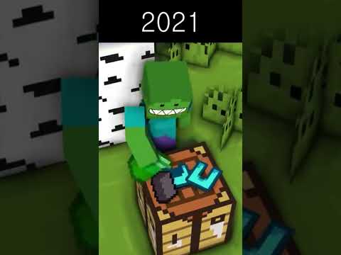 2001vs2021vs2067 Minecraft Short