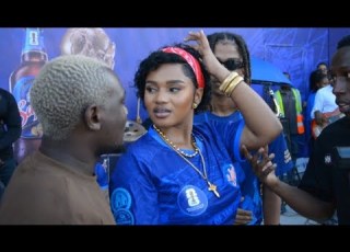 PAULA KAJALA AMCHUMU HARMONIZE KWENYE SHOW YA SAFARI LAGER NI UPENDO WA BABA NA MWANA