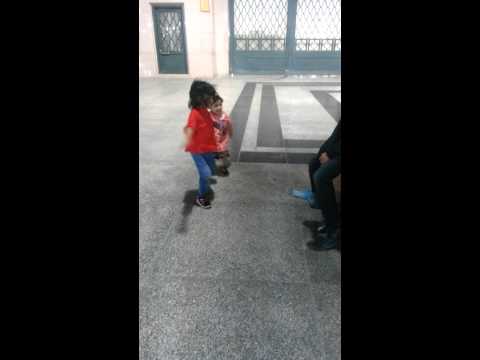 محمد عزي شكران فيصل واصل سارة محمد عزي في المسجد النبوي 1435هجرية