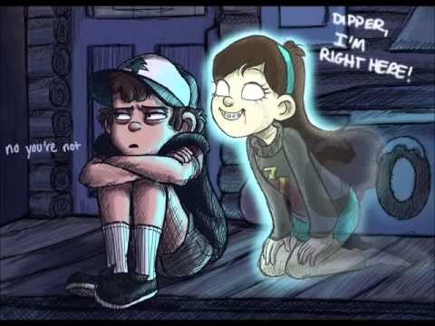 Gravity Falls Full Theme Backwards And Slow Weird Creepy