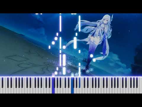End Of The Beginning Skirk Story Quest Domain Genshin Impact 5 7 Piano Arrangement