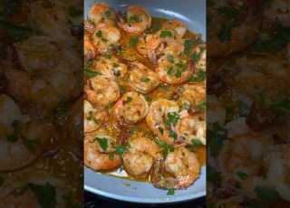Camarones Al Mojo De Ajo