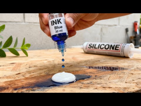 وفر المال مدى الحياة امزج السيليكون مع حبر ملون وست دهش وفر المال مدى الحياة امزج السيليكون مع حبر ملون وست دهش