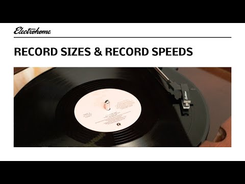 Vinyl Record Sizes And Speeds What Does 33 45 78 RPM Mean