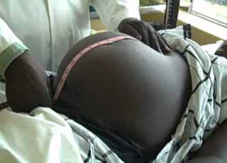 Examination Of The Pregnant Woman Reporting The Obstetric Abdominal Examination