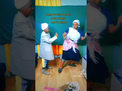 When You Try To Teach Your Parent How To Dance