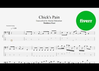 Mathieu Fiset Chick S Pain Bass Tab