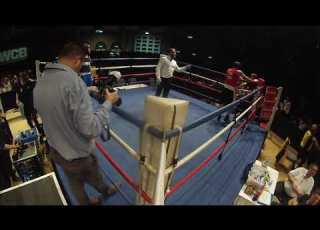  Ultra White Collar Boxing Bournemouth Ring 2 Darren Hart VS Saunders