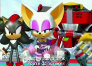 Sonic Heroes Team Dark Stage 4 Boss Team Chaotix 35