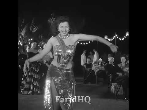 Farid El Atrache Samia Gamal فريد الأطرش وسامية جمال 1949 فيلم أحبك إنت