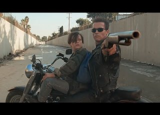  Truck Chase Scene Terminator 2 1991 Arnold Schwarzenegger ClipVerse