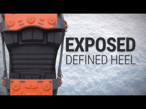 ICE BEAST LOW PRO By Winter Walking Ice Cleats With An Exposed Defined Heel