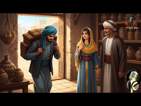 قصة الحم ال وابنة التاجر الذكي ة من القصص المشوقة قبل النوم ضع السماعات واستمع سوق الحكايات والقص