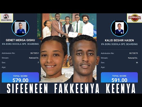 SIFEENEEN FAKKEENYA KEENYA GENET MERGA FI KALID BESHIR ON GAMMADAA SHOW 2025
