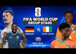  LIVE STREAMING GERMANY VS IVORY COAST 2026 FIFA World Cup