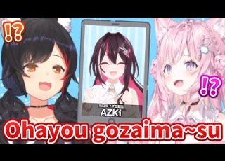  Mio Thought AZKi Was Totally Awake But Her Voice Sounds Like Hololive Eng Sub