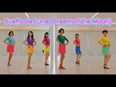 Sueño De Luna Dream Of The Moon Easy Beginner 수에노 드 루나 라인댄스 일요강사크루
