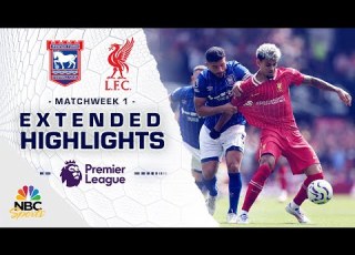 Ipswich Town V Liverpool PREMIER LEAGUE HIGHLIGHTS 8 17 2024 NBC Sports