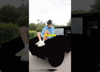 He Painted A Hummer With The Blackest Paint